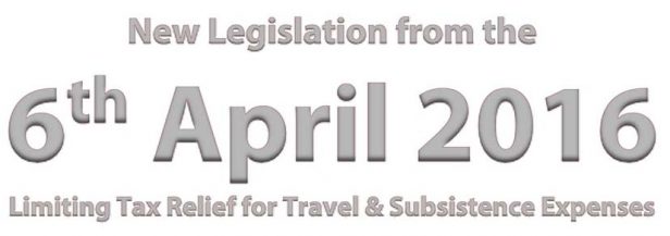 Legislation limiting tax relief for travel & subsistence Expenses