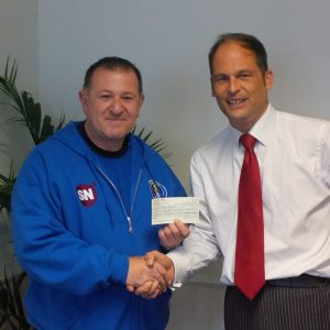 Charity Work, sponsoring Carlton Town Football Club